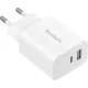 Сетевое зар./устр. Xenium X302 30W 3A (PD+QC) (CCX3020W/00)