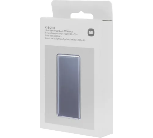 Внешний аккумулятор Xiaomi Ultra Slim Power Bank 5000mAh
