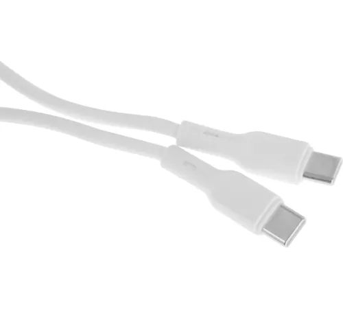 Кабель BoraSCO 52589 USB Type-C (m)-USB Type-C (m) 2м белый коробка Кабель BoraSCO 52589 USB Type-C (m)-USB Type-C (m) 2м белый коробка
