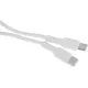 Кабель BoraSCO 52589 USB Type-C (m)-USB Type-C (m) 2м белый коробка