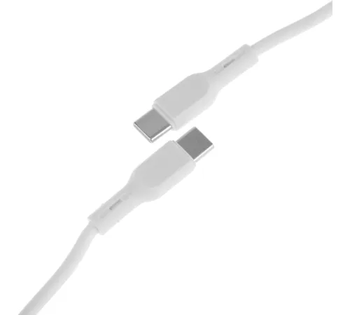 Кабель BoraSCO 52589 USB Type-C (m)-USB Type-C (m) 2м белый коробка Кабель BoraSCO 52589 USB Type-C (m)-USB Type-C (m) 2м белый коробка