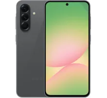 Смартфон Samsung SM-A566E Galaxy A56 5G 128Gb 8Gb черный моноблок 3G 4G 2Sim 6.7" 1080x2340 Android 15 50Mpix 802.11 a/b/g/n/ac/ax NFC GPS GSM900/1800 GSM1900 TouchSc Protect