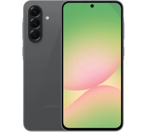 Смартфон Samsung SM-A566E Galaxy A56 5G 128Gb 8Gb черный моноблок 3G 4G 2Sim 6.7" 1080x2340 Android 15 50Mpix 802.11 a/b/g/n/ac/ax NFC GPS GSM900/1800 GSM1900 TouchSc Protect
