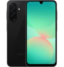 Смартфон Samsung SM-A266B Galaxy A26 5G 128Gb 6Gb черный моноблок 3G 4G 2Sim 6.7" 1080x2340 Android 15 50Mpix 802.11 a/b/g/n/ac NFC GPS GSM900/1800 GSM1900 TouchSc Protect microSD max2048Gb