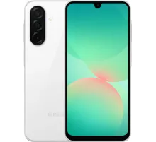 Смартфон Samsung SM-A266B Galaxy A26 5G 256Gb 8Gb белый моноблок 3G 4G 2Sim 6.7" 1080x2340 Android 15 50Mpix 802.11 a/b/g/n/ac NFC GPS GSM900/1800 GSM1900 TouchSc Protect microSD max2048Gb