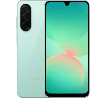 Смартфон Samsung SM-A266B Galaxy A26 5G 256Gb 8Gb мятный моноблок 3G 4G 2Sim 6.7" 1080x2340 Android 15 50Mpix 802.11 a/b/g/n/ac NFC GPS GSM900/1800 GSM1900 TouchSc Protect microSD max2048Gb