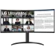 Монитор LG 34" UltraWide 34WR55QK-B черный VA LED 5ms 21:9 HDMI матовая HAS 300cd 178гр/178гр 3440x1440 100Hz DP Ultra WQHD USB 6.9кг