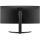 Монитор LG 34" UltraWide 34WR55QK-B черный VA LED 5ms 21:9 HDMI матовая HAS 300cd 178гр/178гр 3440x1440 100Hz DP Ultra WQHD USB 6.9кг