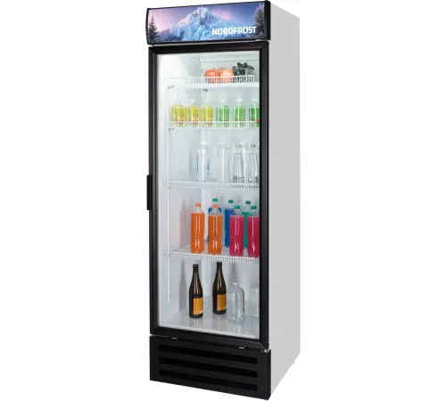 Холодильная витрина Бирюса SC550G 1-нокамерн. белый/черный