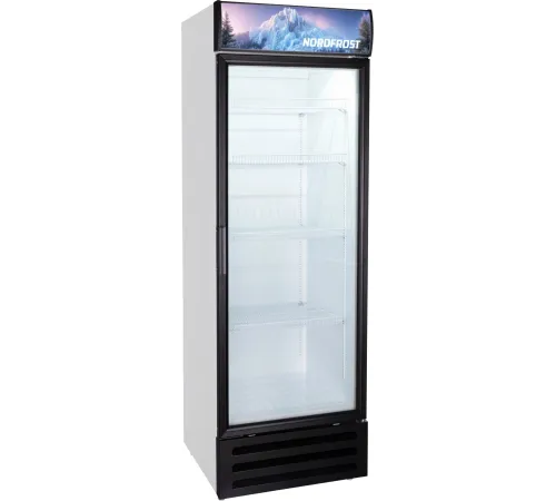 Холодильная витрина Бирюса SC550G 1-нокамерн. белый/черный