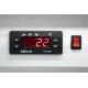 Холодильная витрина Бирюса SC550G 1-нокамерн. белый/черный