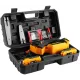 DEKO DKCHS 20-6 PRO Пила цепная аккумуляторная [083-2012] { 20В, 2x2.2Ач, 2 шины и 2 цепи в кейсе }