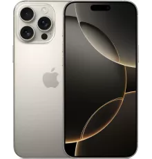 Смартфон Apple A3296 iPhone 16 Pro Max 256Gb титан моноблок 3G 4G 2Sim 6.9" 1320x2868 iOS 18 48Mpix 802.11 a/b/g/n/ac/ax/be NFC GPS Protect