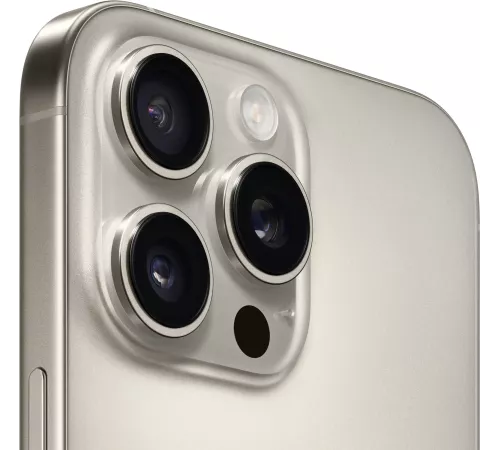 Смартфон Apple A3296 iPhone 16 Pro Max 256Gb титан моноблок 3G 4G 2Sim 6.9" 1320x2868 iOS 18 48Mpix 802.11 a/b/g/n/ac/ax/be NFC GPS Protect
