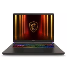 Ноутбук MSI Vector 17 HX AI A2XWHG-065RU Core Ultra 9 275HX 32Gb SSD1Tb NVIDIA GeForce RTX5070Ti 12Gb 17" IPS QHD+ (2560x1600) Windows 11 grey space WiFi BT Cam (9S7-17S372-065)