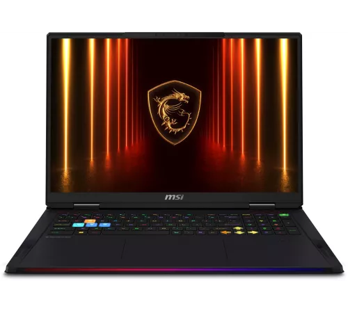 Ноутбук MSI Raider 18 HX AI A2XWIG-204RU Core Ultra 9 275HX 32Gb SSD4Tb NVIDIA GeForce RTX5080 16Gb 18" IPS UHD+ (3840x2400) Windows 11 black WiFi BT Cam (9S7-182462-204)