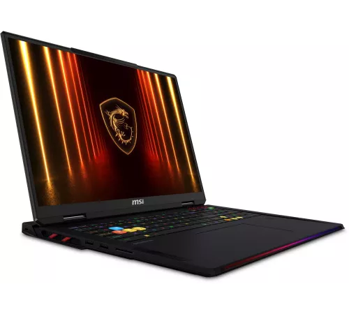 Ноутбук MSI Raider 18 HX AI A2XWIG-204RU Core Ultra 9 275HX 32Gb SSD4Tb NVIDIA GeForce RTX5080 16Gb 18" IPS UHD+ (3840x2400) Windows 11 black WiFi BT Cam (9S7-182462-204)