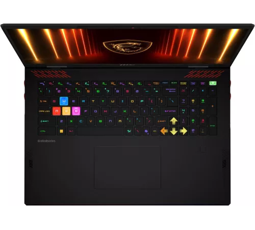 Ноутбук MSI Raider 18 HX AI A2XWIG-204RU Core Ultra 9 275HX 32Gb SSD4Tb NVIDIA GeForce RTX5080 16Gb 18" IPS UHD+ (3840x2400) Windows 11 black WiFi BT Cam (9S7-182462-204)