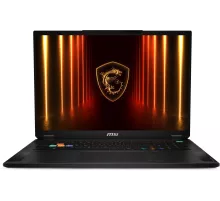 Ноутбук MSI Stealth 18 HX AI A2XWJG-052RU Core Ultra 9 275HX 64Gb SSD2Tb NVIDIA GeForce RTX5090 24Gb 18" IPS UHD+ (3840x2400) Windows 11 black WiFi BT Cam (9S7-183341-052)
