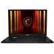 Ноутбук MSI Stealth 18 HX AI A2XWIG-051RU Core Ultra 9 275HX 64Gb SSD2Tb NVIDIA GeForce RTX5080 16Gb 18" IPS UHD+ (3840x2400) Windows 11 black WiFi BT Cam (9S7-183341-051)