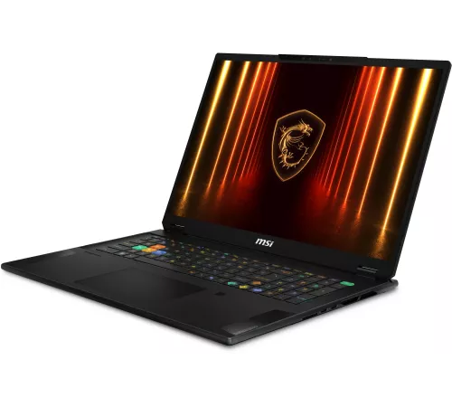 Ноутбук MSI Stealth 18 HX AI A2XWIG-051RU Core Ultra 9 275HX 64Gb SSD2Tb NVIDIA GeForce RTX5080 16Gb 18" IPS UHD+ (3840x2400) Windows 11 black WiFi BT Cam (9S7-183341-051)