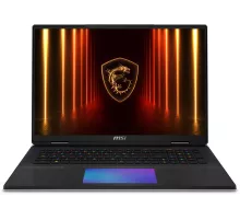 Ноутбук MSI Titan 18 HX AI A2XWJG-206RU Core Ultra 9 275HX 64Gb SSD4Tb NVIDIA GeForce RTX5090 24Gb 18" IPS UHD+ (3840x2400) Windows 11 black WiFi BT Cam (9S7-182421-206)