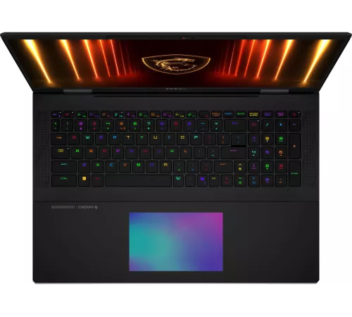 Ноутбук MSI Titan 18 HX AI A2XWJG-206RU Core Ultra 9 275HX 64Gb SSD4Tb NVIDIA GeForce RTX5090 24Gb 18" IPS UHD+ (3840x2400) Windows 11 black WiFi BT Cam (9S7-182421-206)