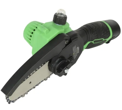 Zitrek GreenSaw 12 Пила цепная аккумуляторная [083-2015] { 12В, 1,5Ач Li-ion аккум. 2шт, ЗУ }