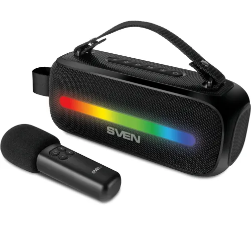 Колонка порт. Sven PS-235 черный 12W 2.0 BT 3600mAh (SV-022075)