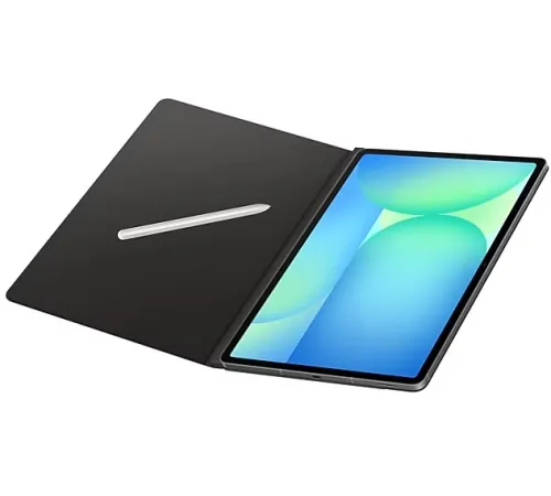 Чехол Samsung для Tab S10 FE+ Smart Book Cover поликарбонат/полиуретан черный (EF-BX620PBEGRU)