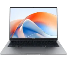 Ноутбук Honor MagicBook X14 Plus 2025 FermiB-5611 Core 5 220H 16Gb SSD1Tb Intel Iris Xe graphics 14" IPS WQXGA (1920x1200) Windows 11 Home grey space WiFi BT Cam (5301ALWA)