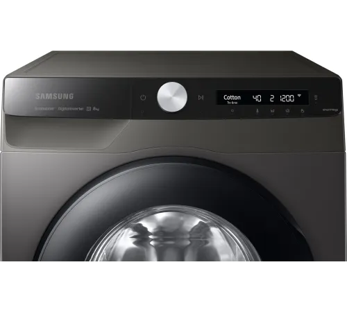 Стиральная машина Samsung WW80AG6S28AX/LD класс: A загр.фронтальная макс.:8кг нержавеющая сталь инвертер Стиральная машина Samsung WW80AG6S28AX/LD класс: A загр.фронтальная макс.:8кг нержавеющая сталь инвертер