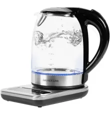 Чайник электрический Galaxy Line GL 0593 1.7л. 2200Вт прозрачный корпус: стекло (7010105930)