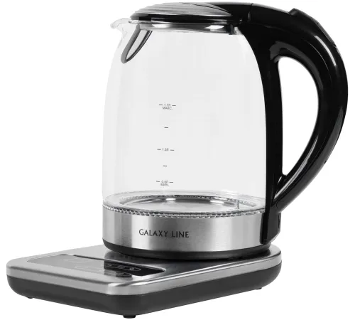 Чайник электрический Galaxy Line GL 0593 1.7л. 2200Вт прозрачный корпус: стекло (7010105930)