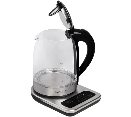 Чайник электрический Galaxy Line GL 0593 1.7л. 2200Вт прозрачный корпус: стекло (7010105930)
