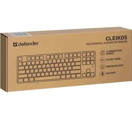 Клавиатура механическая DEFENDER (45135) Cleikos GK-135