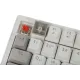 Клавиатура механическая DEFENDER (45472) Dasher GK-472 RU,белый/серебро
