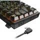 Игровая клавиатура Redragon Fizz прозрачно-чёрная 71737 (USB, +ICE, 61 кл., RGB подсветка)