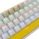 Клавиатура REDRAGON (72596) Fizz RU,Rainbow,беж-желт,red свитч