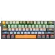 Клавиатура REDRAGON (72599) Fizz RU,Rainbow,красные свитчи, механическая