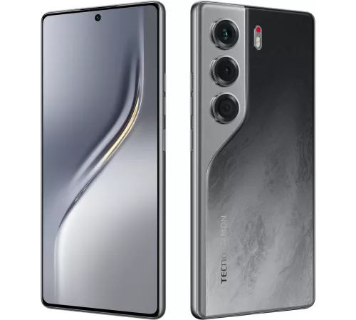 Смартфон Tecno Camon 40 256Gb 12Gb черный моноблок 3G 4G 6.78" Android 14 50Mpix 802.11 a/b/g/n/ac NFC GPS GSM900/1800 GSM1900 Protect