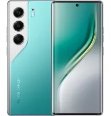 Смартфон Tecno Camon 40 Pro 256Gb 8Gb зеленый моноблок 3G 4G 6.78" Android 14 50Mpix 802.11 a/b/g/n/ac NFC GPS GSM900/1800 GSM1900 Protect