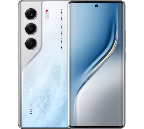 Смартфон Tecno Camon 40 Pro 256Gb 8Gb белый моноблок 3G 4G 6.78" Android 14 50Mpix 802.11 a/b/g/n/ac NFC GPS GSM900/1800 GSM1900 Protect