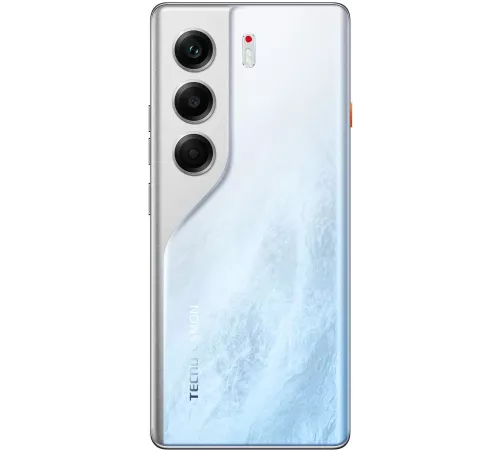 Смартфон Tecno Camon 40 Pro 256Gb 8Gb белый моноблок 3G 4G 6.78" Android 14 50Mpix 802.11 a/b/g/n/ac NFC GPS GSM900/1800 GSM1900 Protect
