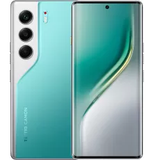Смартфон Tecno Camon 40 Pro 5G 256Gb 12Gb зеленый моноблок 3G 4G 6.78" Android 14 50Mpix 802.11 a/b/g/n/ac NFC GPS GSM900/1800 GSM1900 Protect