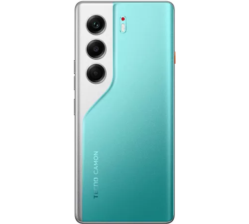 Смартфон Tecno Camon 40 Pro 5G 256Gb 12Gb зеленый моноблок 3G 4G 6.78" Android 14 50Mpix 802.11 a/b/g/n/ac NFC GPS GSM900/1800 GSM1900 Protect