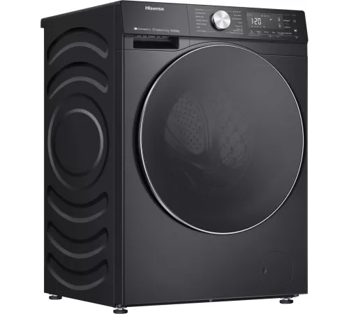 Стиральная машина Hisense WD5S1045BB класс: A загр.фронтальная макс.:10.5кг (с сушкой) черный