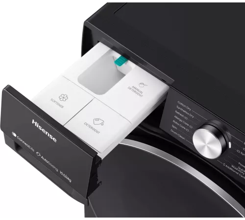 Стиральная машина Hisense WD5S1045BB класс: A загр.фронтальная макс.:10.5кг (с сушкой) черный