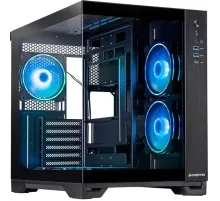 Корпус Chieftec Visio черный без БП ATX 2x80mm 4x120mm 2x140mm 1xUSB2.0 2xUSB3.0 audio bott PSU