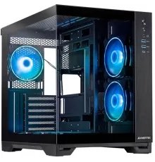 Корпус Chieftec Visio черный без БП ATX 2x80mm 4x120mm 2x140mm 1xUSB2.0 2xUSB3.0 audio bott PSU